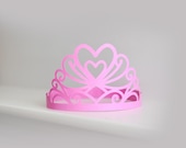 Princess Tiara SVG: 3D Paper Queen Crown Template for Cricut (Digital Download)