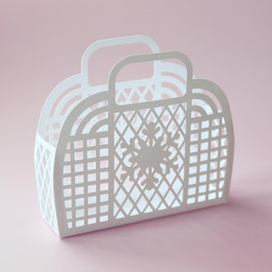 Snowflake Jelly Bag SVG, Christmas Gift Box Template (Digital Download)