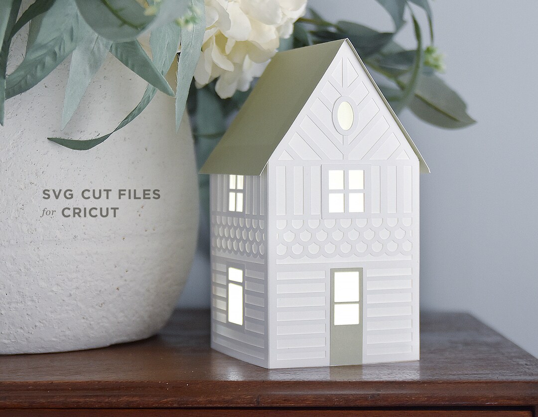 House SVG Cutting Files for Cricut / Little Paper Putz House - Etsy