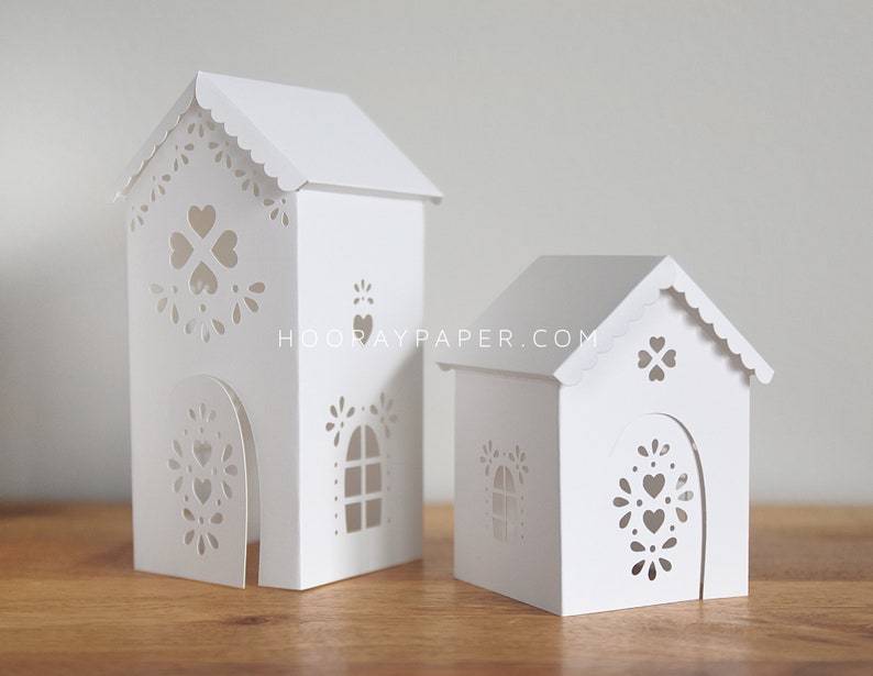 Download Gingerbread Houses SVG Cutting Files for Cricut / DXF ...