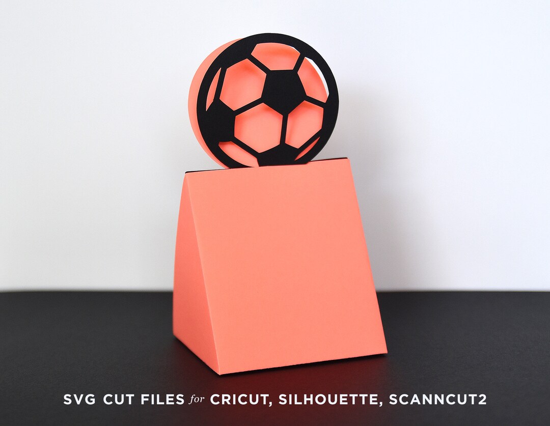 Soccer Gift Box SVG Cutting Files for Cricut / DXF for Etsy