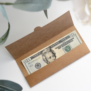 Bargeld Umschlag SVG SCHNEIDEDATEIEN für Cricut, Silhouette / Geld halten Karten Vorlage / einfach Geburtstag oder Danke Geschenk Briefpapier / leer