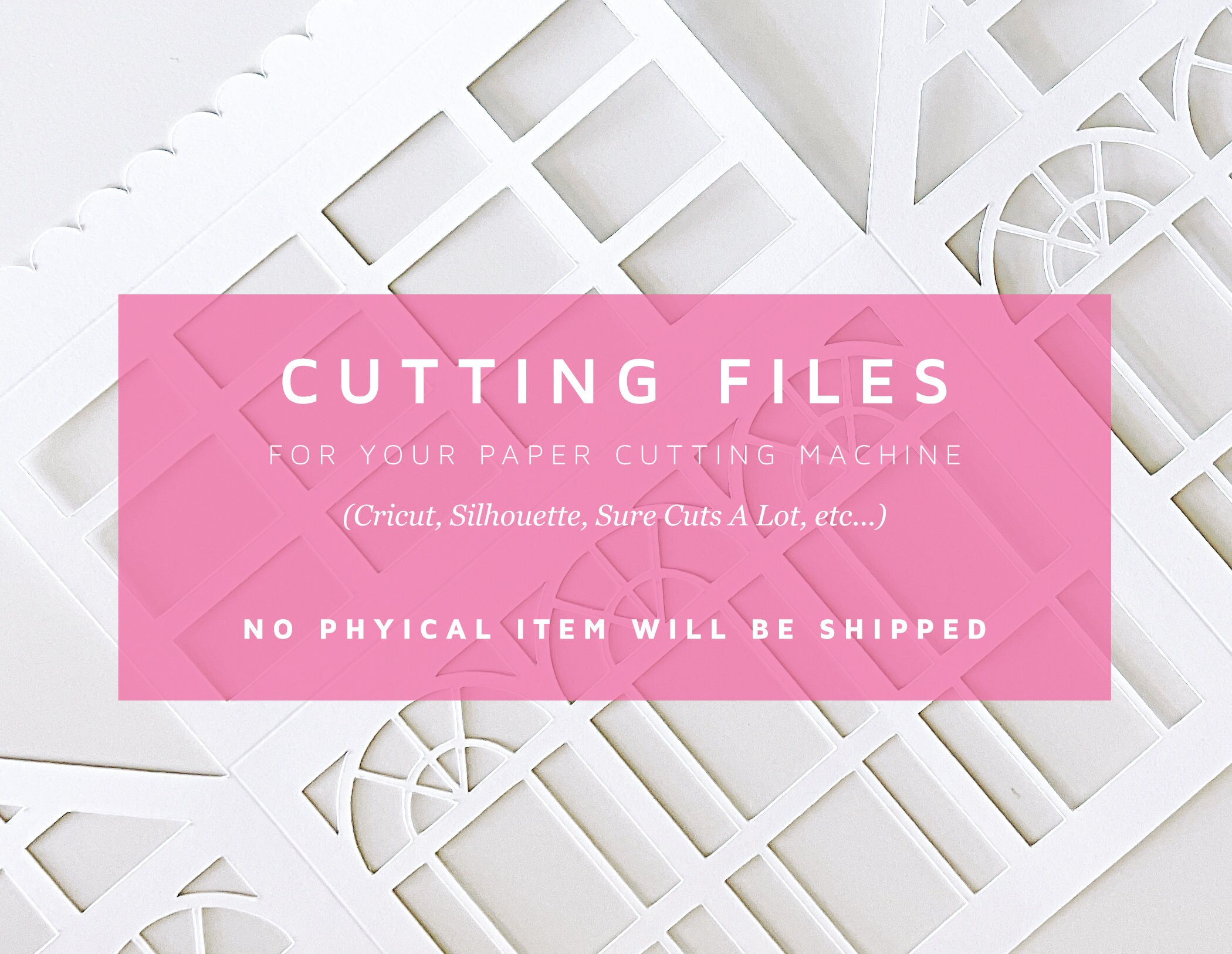 3D Greenhouse SVG Paper Cutting Files for Cricut / DXF Files | Etsy