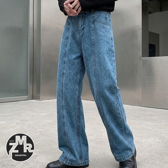 Wide Leg Jeans | Loose High Waist Denim | Daily Wear | Minimal Streetwear Style