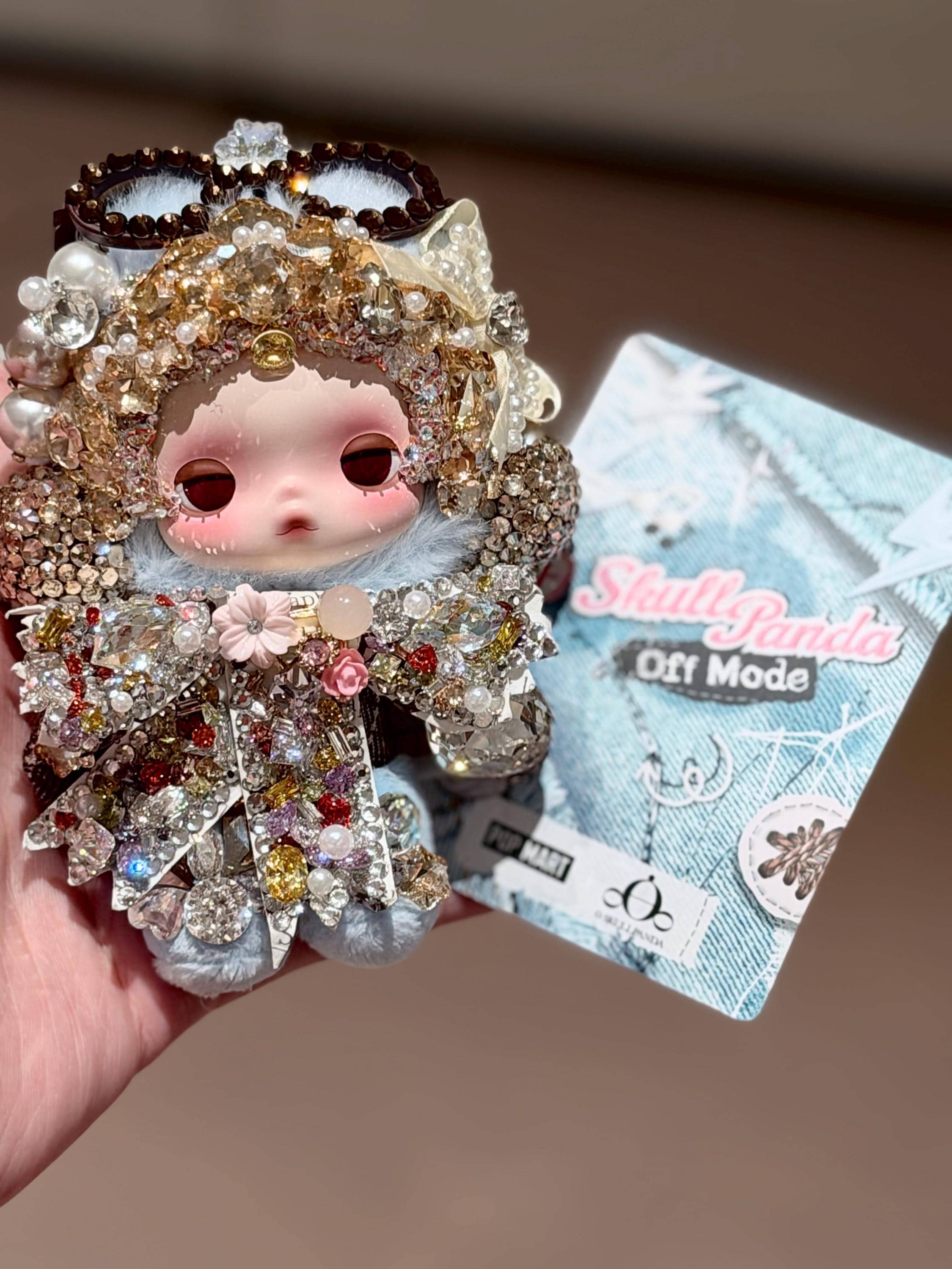p*h様 スカルパンダ　カスタム　宝石シリーズ　パールプリンセス風 Skullpanda - Etsy 日本