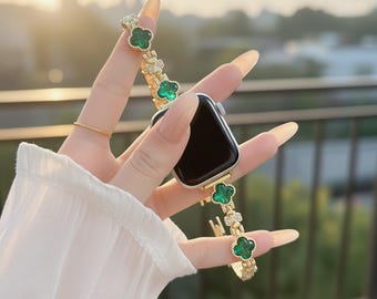 Elegante correa de reloj para mujer, correa con estilo para Series 10 9 de 49 mm, 45 mm y 44 mm.