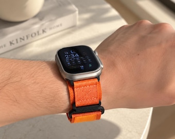 Woven Sport  Watch Band, Durable Nylon Strap, Rugged Everyday Watch Bracelet