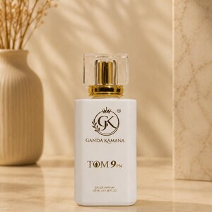 TOM 9 PM Men's Eau De Parfum | Creamy Woody Sandalwood Fragrance (100ml) image 2
