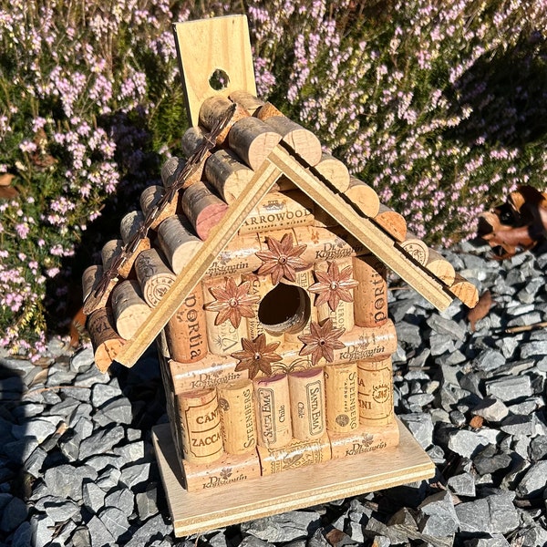 Cork Birdhouse Etsy