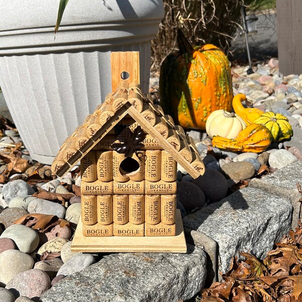 Cork Birdhouse Etsy