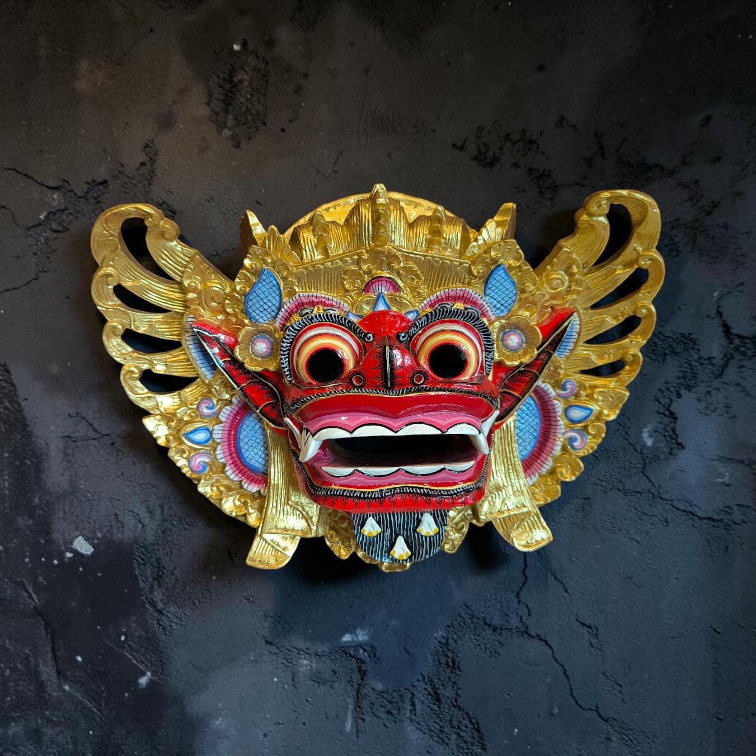 Indonesian wood mask - Etsy 日本