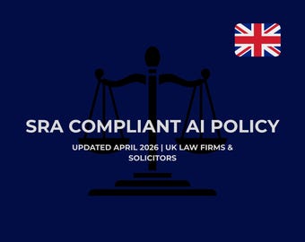 英国弁護士向けSRA準拠AIポリシーテンプレート – データ法2025ガバナンステンプレート