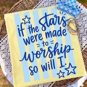 If Stars Were Made to Worship So Will I Png I Faith PNG | Religious Png |Curch women png | Jesus brother png | Love Like Jesus PNG