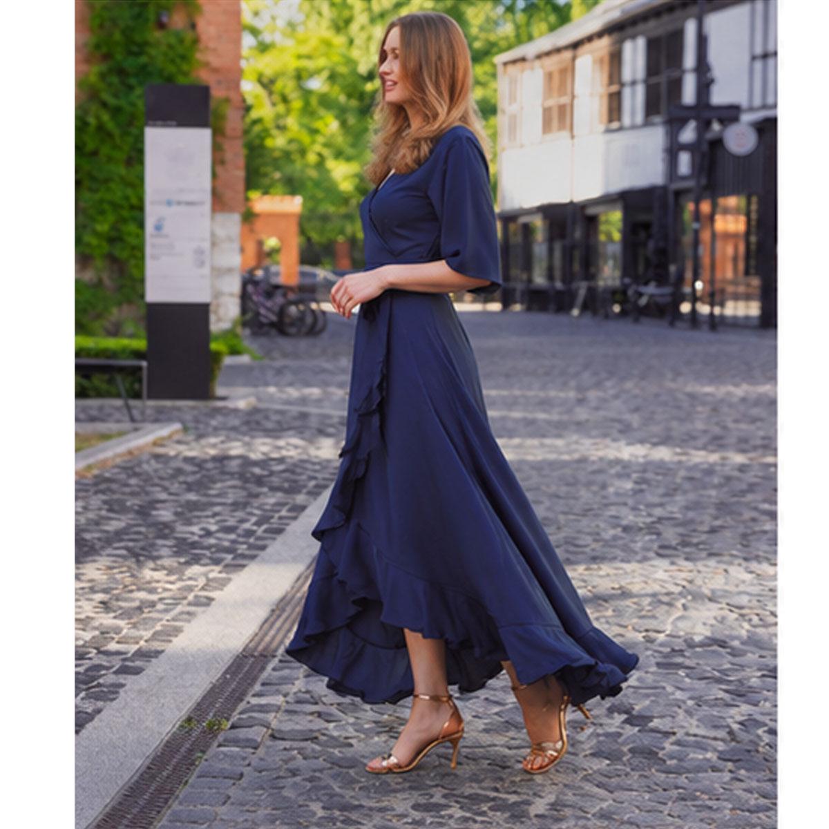 blue babydoll dress with sleeves Cute Light Mini | Trendy Women's Dress Sizes for daughter's dress:98 cm nav-584 Sequin Dress Simple Black Machine wash cold Origin