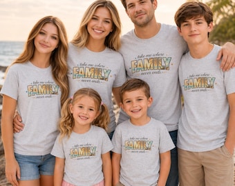 Passendes Familien-Shirt, Gruppenreise-T-Shirt, Urlaubs-T-Shirt, Wiedervereinigungs-Familien-T-Shirt,