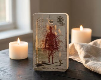 Baraja de Tarot Asylum, Cartas de Tarot de Estética Oscura para Lectores Avanzados