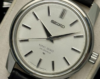 Vintage King Seiko Manual Winding Men's Watch 44-9990