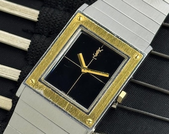 vintage Yves Saint Laurent Quartz Citizen Movement Men's Watch 1000-107281