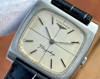 稼働 LONGINES 腕時計 ヴィンテージ ゴールド スクエア ブレス 761 LONGINES - 稼働 LONGINES 腕時計 ヴィンテージ ゴールド スクエア