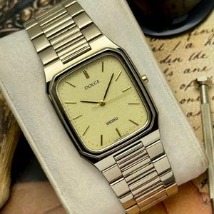 Vintage Seiko Dolce Tungsten - Etsy