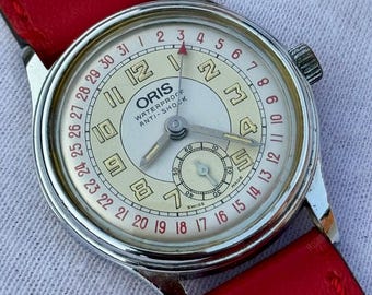 Rare Vintage Oris Manual Winding Men's Watch 6871
