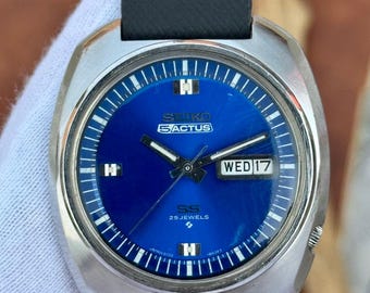 Vintage Seiko 5 Actus SS Automatic Men's Watch 6106-6400