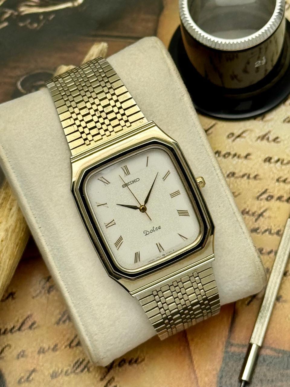 Seiko Dolce Tungsten - Etsy