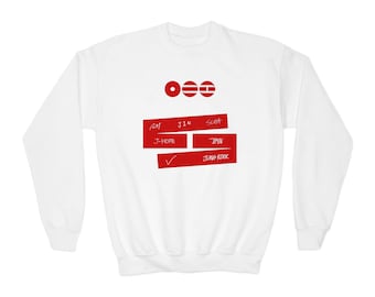 Bluza młodzieżowa z okrągłym dekoltem BTS Army World Tour | Koszulka koncertowa K-Pop