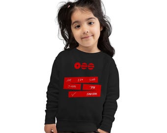K-Pop peutersweater | BTS benoemt graphic, World Tour-merchandise