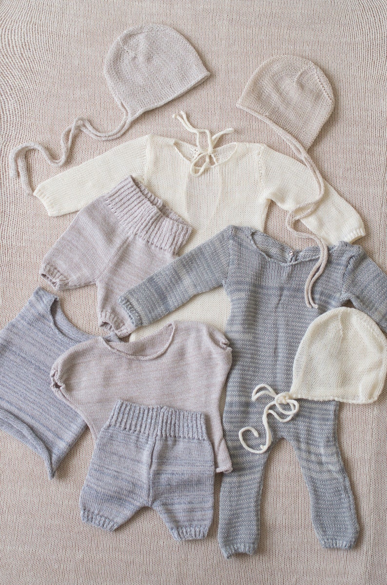 baby outfit Baby boy set newborn photography soft newborn props newborn outfit stretchy requisite photo shoot