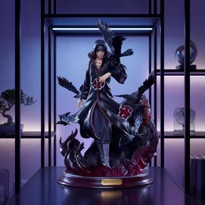 Grande Figurine Naruto Sasuke & Taka Team Akatsuki 40cm