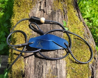 Leather Shepherd Sling – Handmade Italian Leather Sling, Outdoor Tool