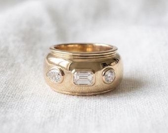 Moissanite Oura Ring Cover 14k Gold Smart Ring Enhancer Hidden Halo Radiant Cut Ring Jacket Smart Ring Cover Ringconn Ultrahuman