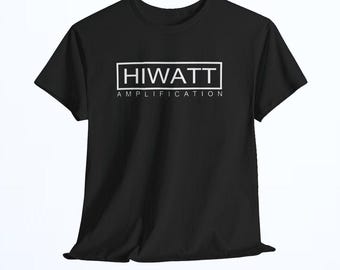 HIWATT AMPLIFICATION Racing Unisex T-Shirt Grapich Tee S-5Xl