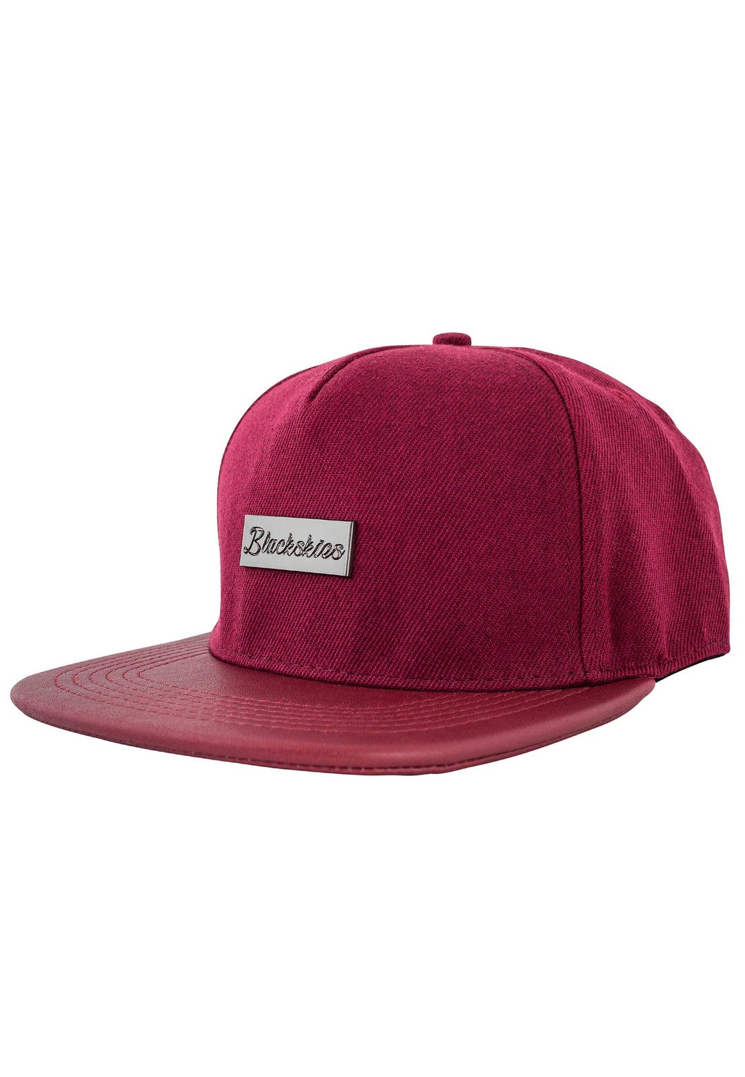 Vanguard Snapback Cap – Minimalist Baseball Cap With Faux Leather Visor ...