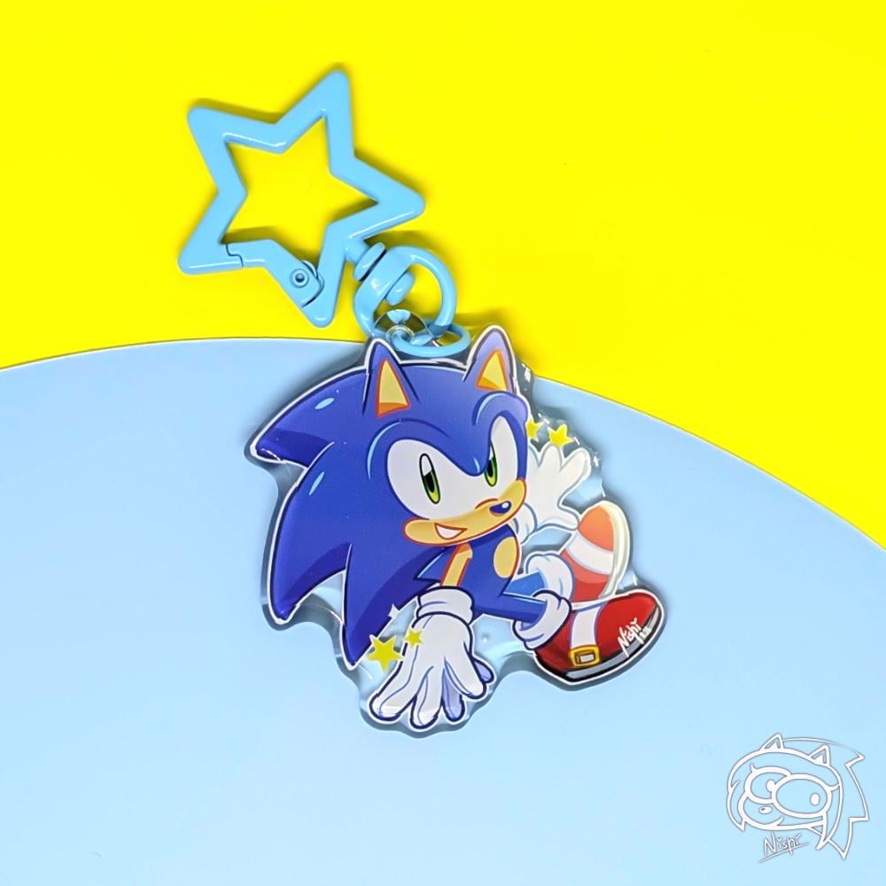 Sonic | Sonic the hedgehog - Acrylic Charm | KeyChain