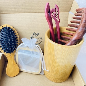 Bambus haarspange - Etsy.de