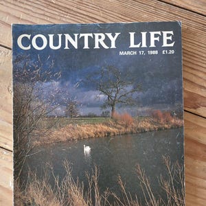 English Country Life Magazine, March 17, 1988 -- Full and complete issue