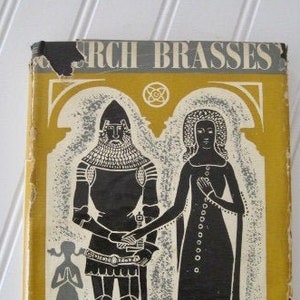 Church Brasses by A.C. Bouquet, First Edition, 1956
