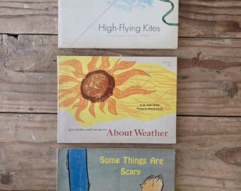 3 Classic Scholastic Learning Books; Softcover, 1969 all First Editions, Excellent Condition
