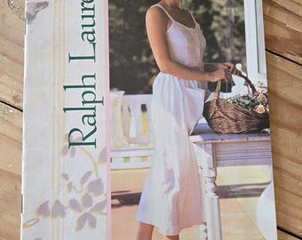 Vintage Double RL Ralph Lauren 2001 Catalogus Met Hardcover Sleeve