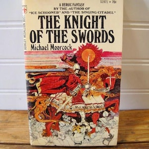 The Knight of the Swords by Michael Moorcock -- 1971 Edition, Near Mint