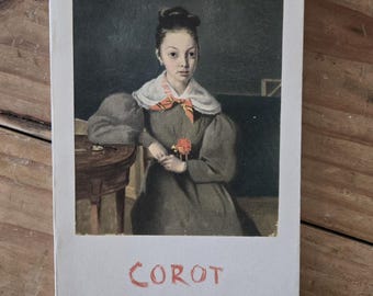 Corot by Maurice Serullaz -- published by Fernand Hazan, early 1950s art book