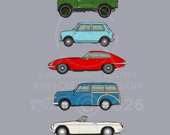 British classic car collection