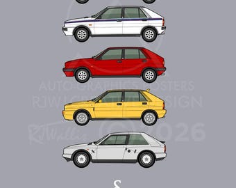 Lancia Delta classic car collection