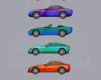 TVR Sports car collection - The T cars