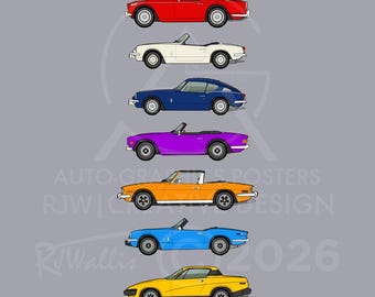 Triumph sports cars classic car collection