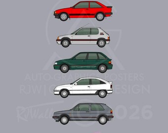 It was hotter in the 80's - 80's hot hatch collection