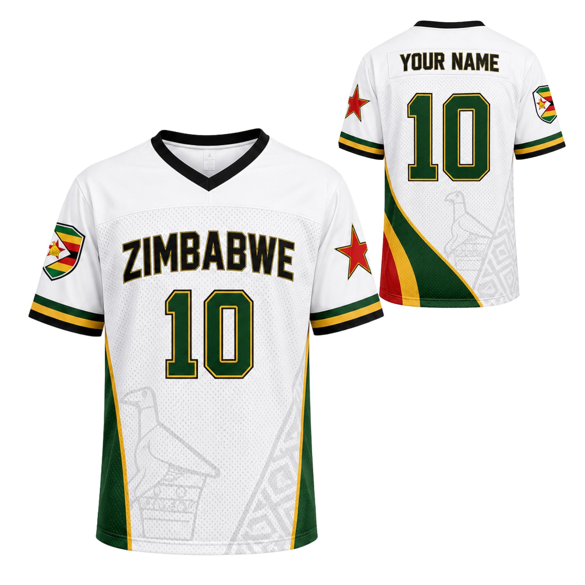 Zimbabwe Soccer Jersey - Etsy