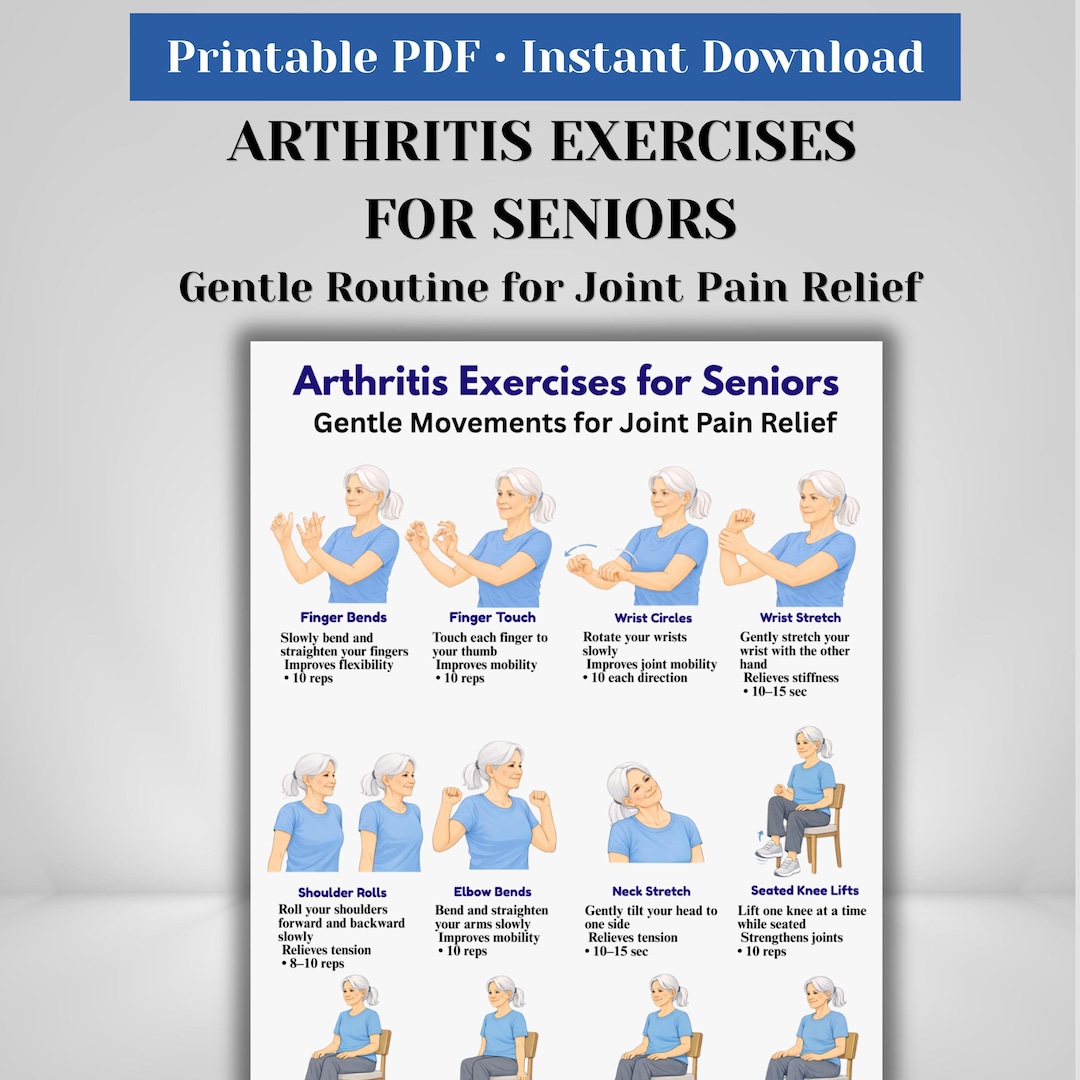 Arthritis Exercises for Seniors | Gentle Joint Pain Relief Routine